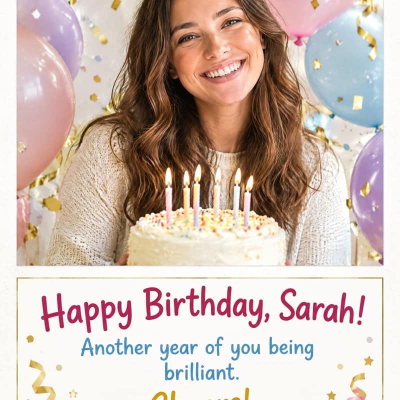 AI Birthday Card