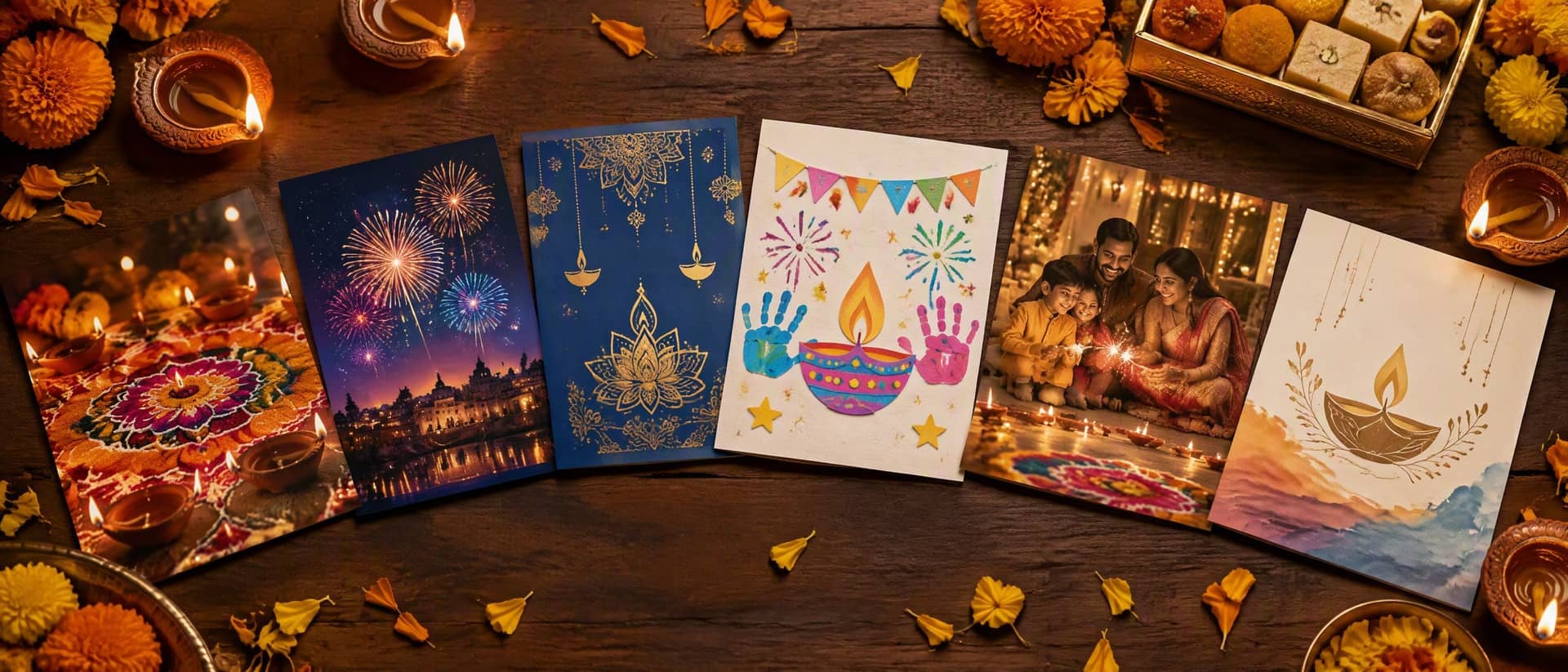AI Diwali Card & Poster Maker
