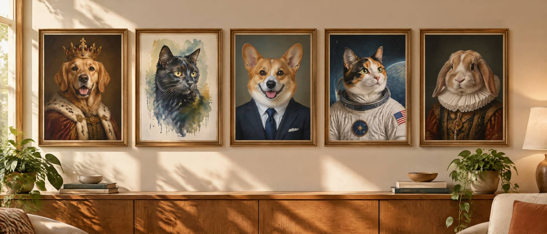 AI Pet Portrait Generator