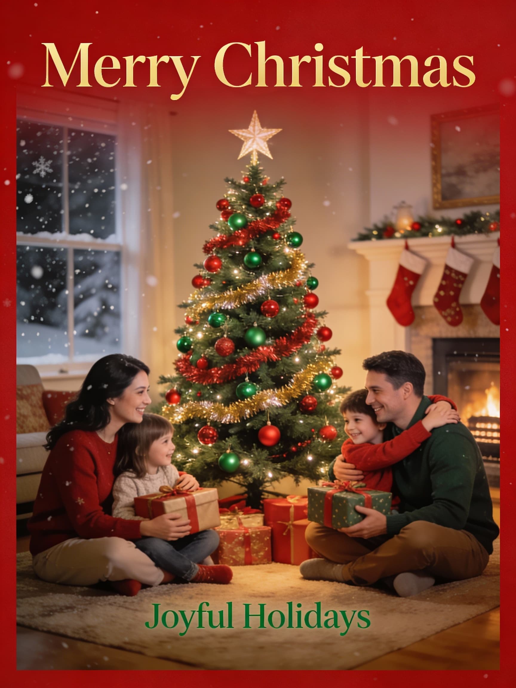 Send a Family Card Everyone Appears In