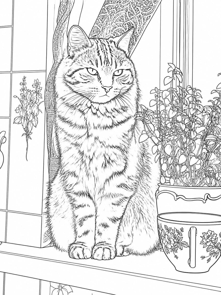 Turn Your Pet into a Coloring Page