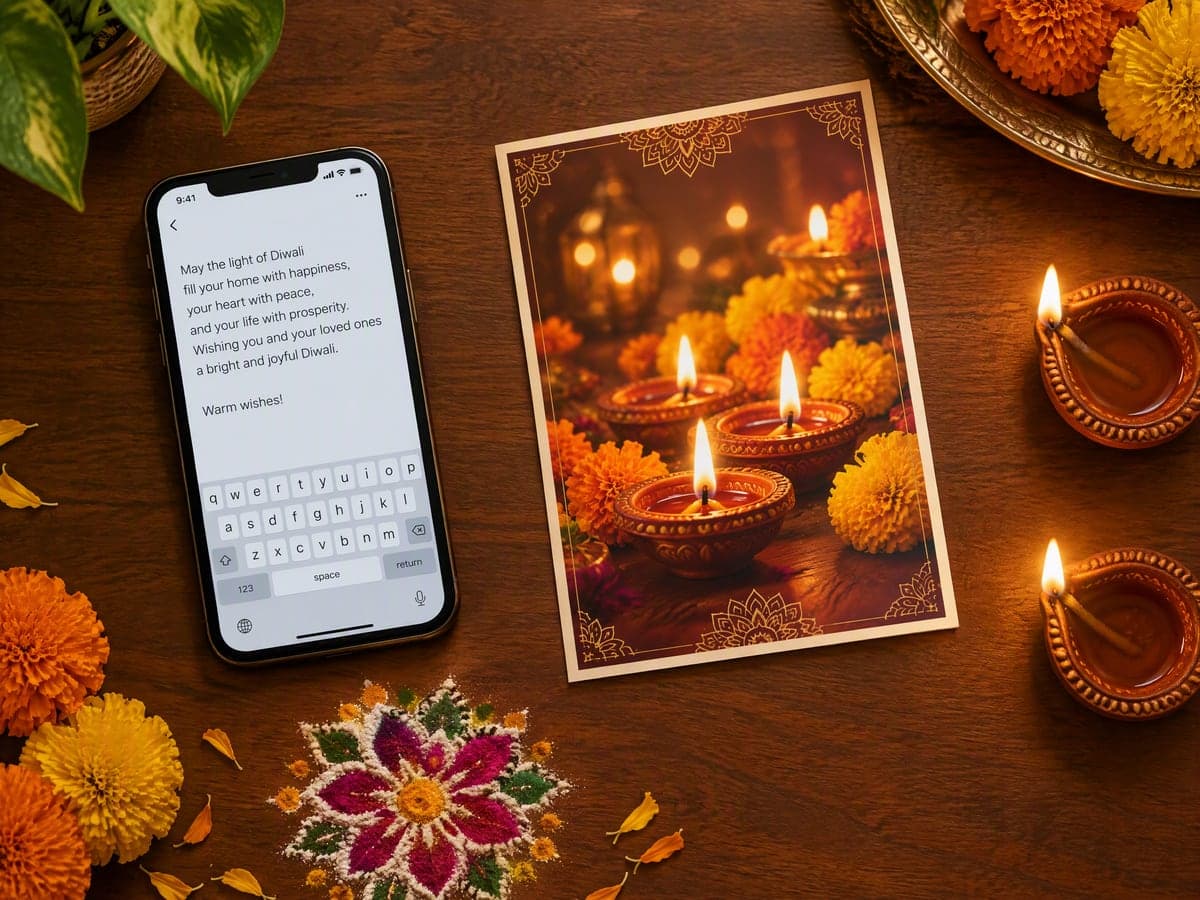AI Diwali Card & Poster Maker