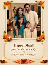 Family Photo Card