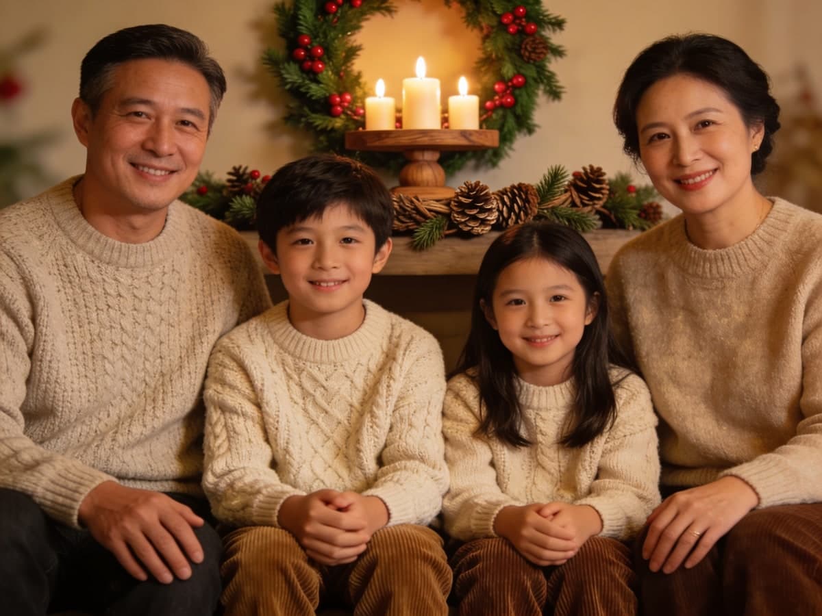Make Your Holiday Family Card Photo