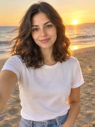 Golden-Hour Beach