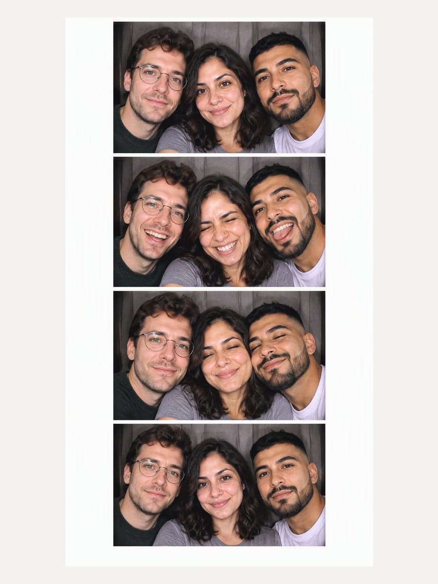 Squeeze Three Friends Onto One Strip