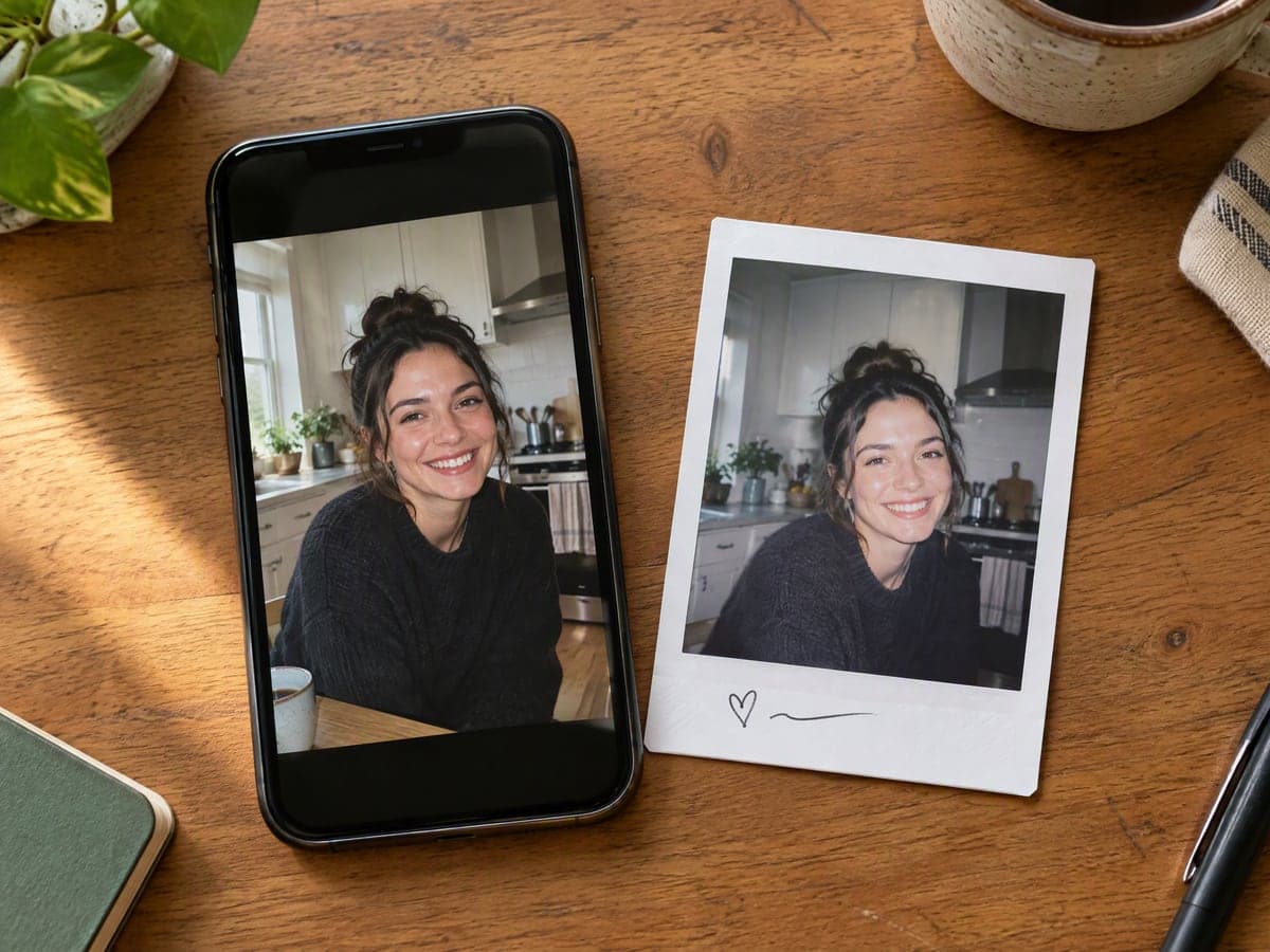 AI Polaroid Generator