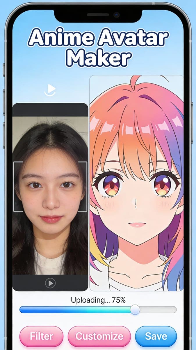 AI Anime Avatar Generator – Free Photo to Anime Maker | CreateVision