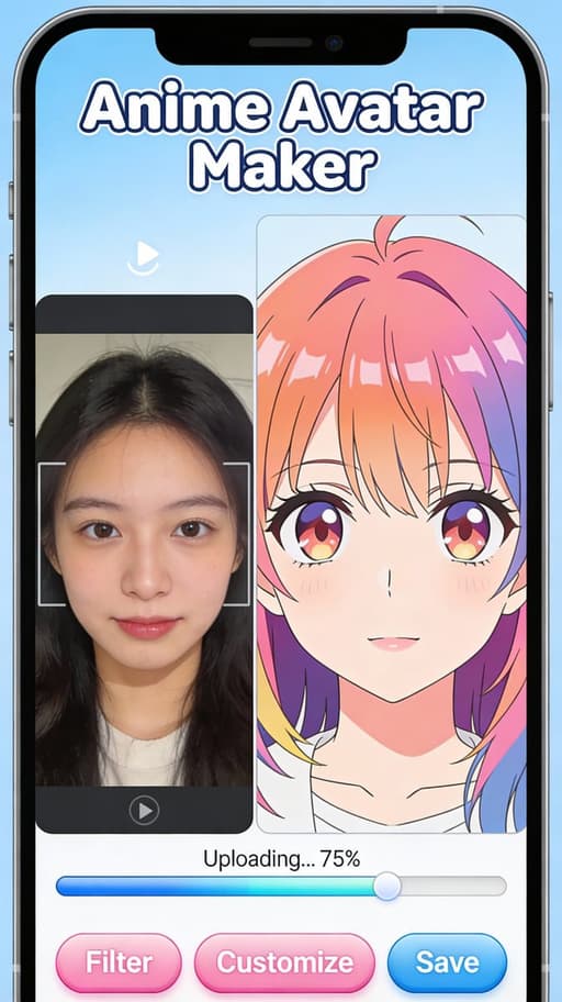 AI Anime Avatar Generator – Free Photo to Anime Maker | CreateVision