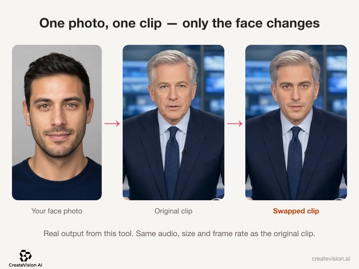 Video Face Swap