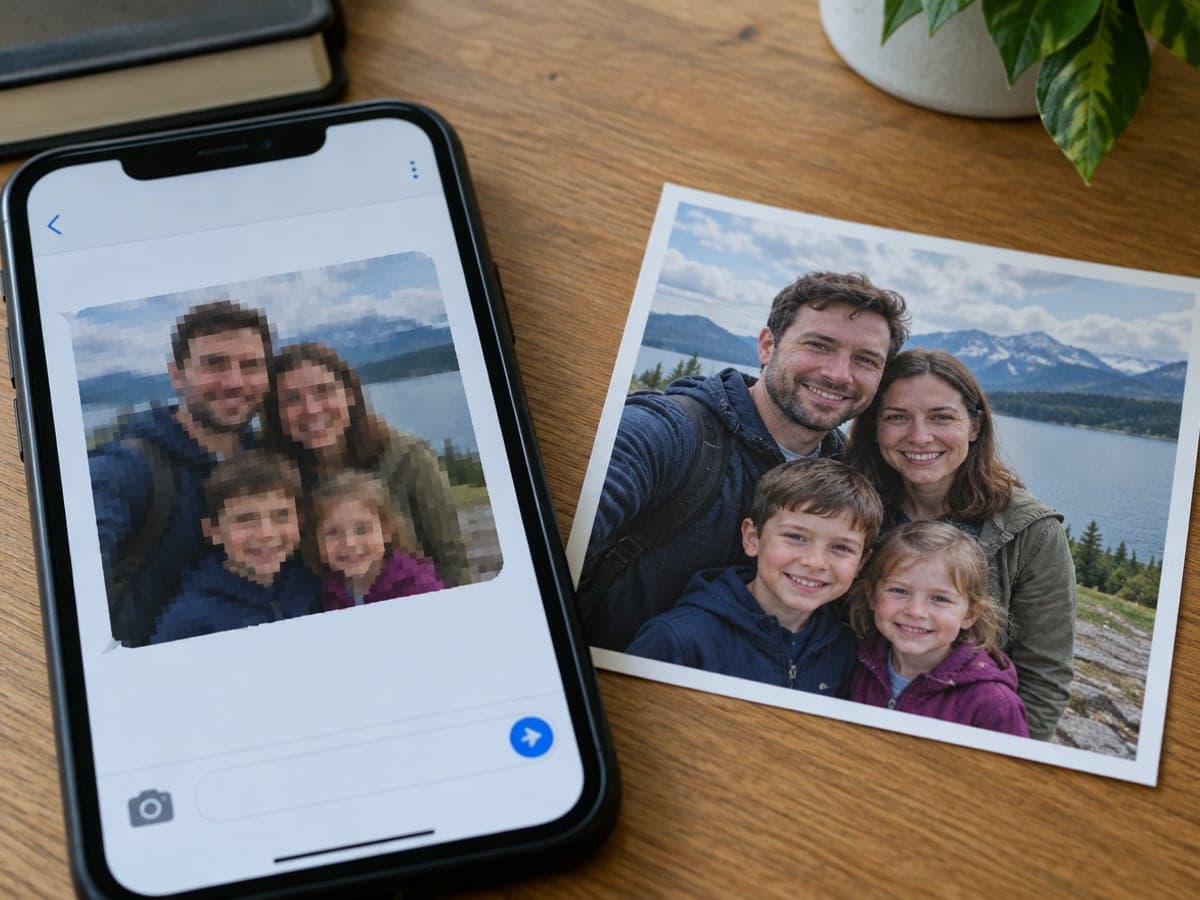 Rescue Photos Crushed by Messaging Apps