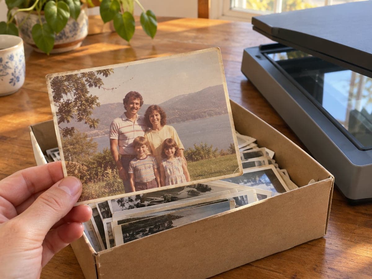 Bring Scanned Prints and Old Snapshots Back