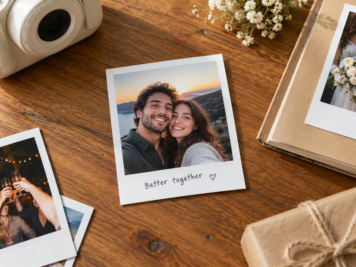 Print Polaroid Pictures for a Wall or Gift