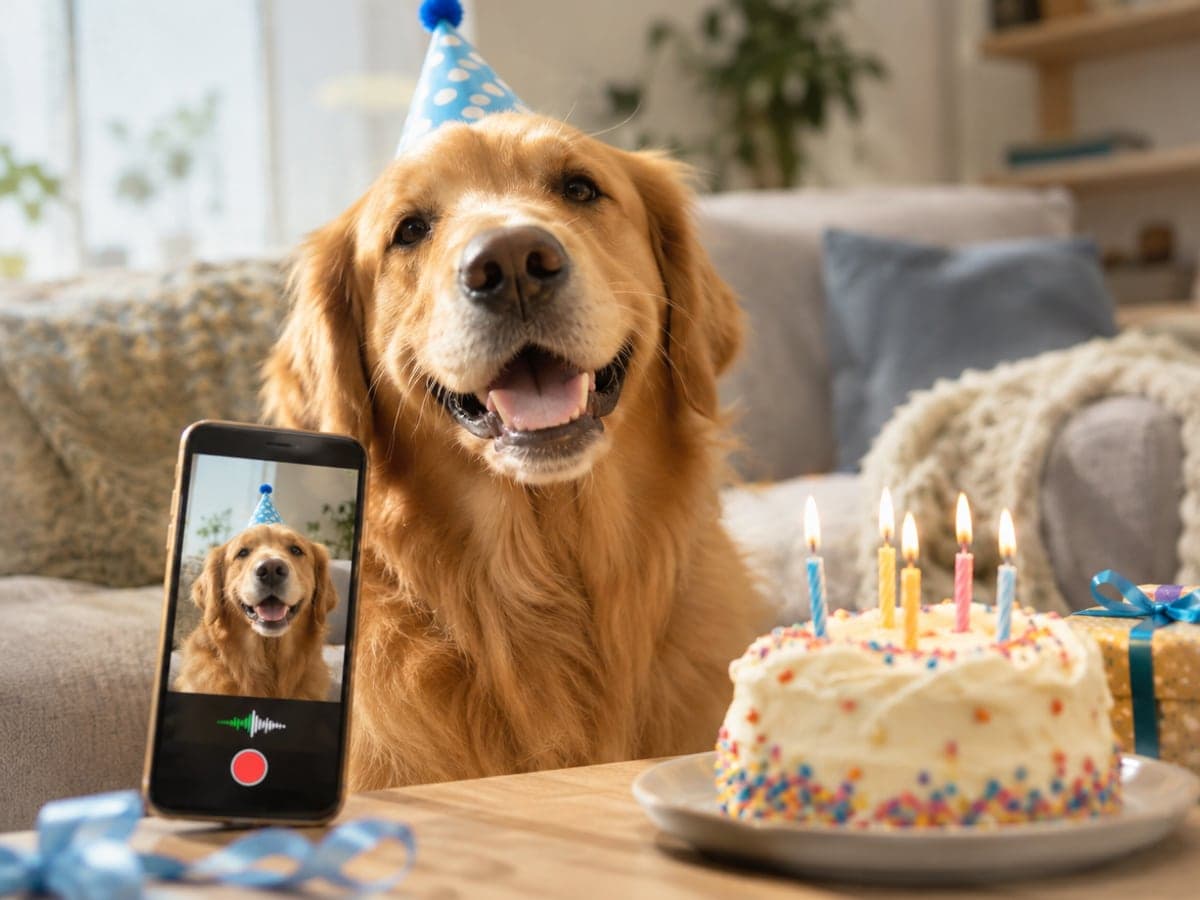 Let Your Pet Deliver the Greeting