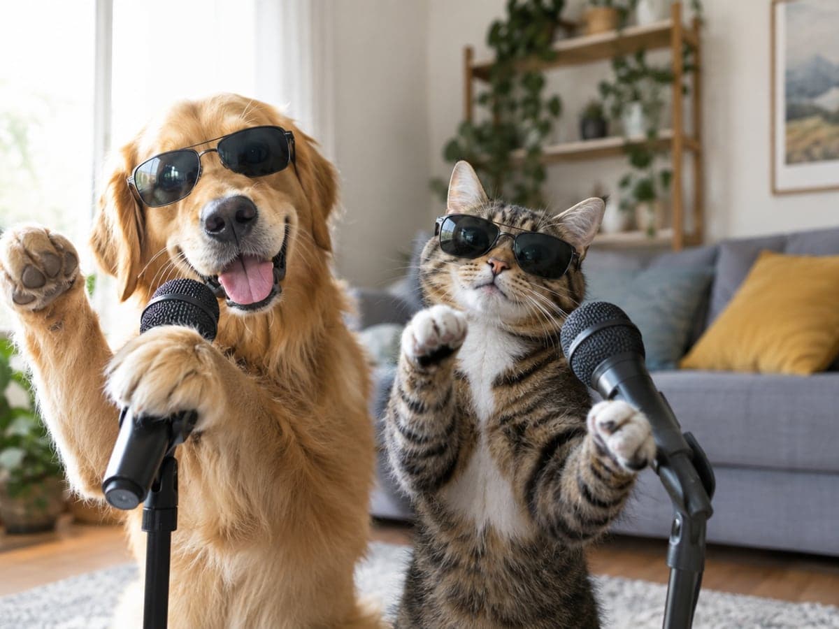 Put Pets and Mascots on the Mic
