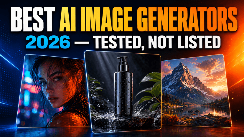 Best AI Image Generators 2026: Which Actually Render Text, Faces & Free?