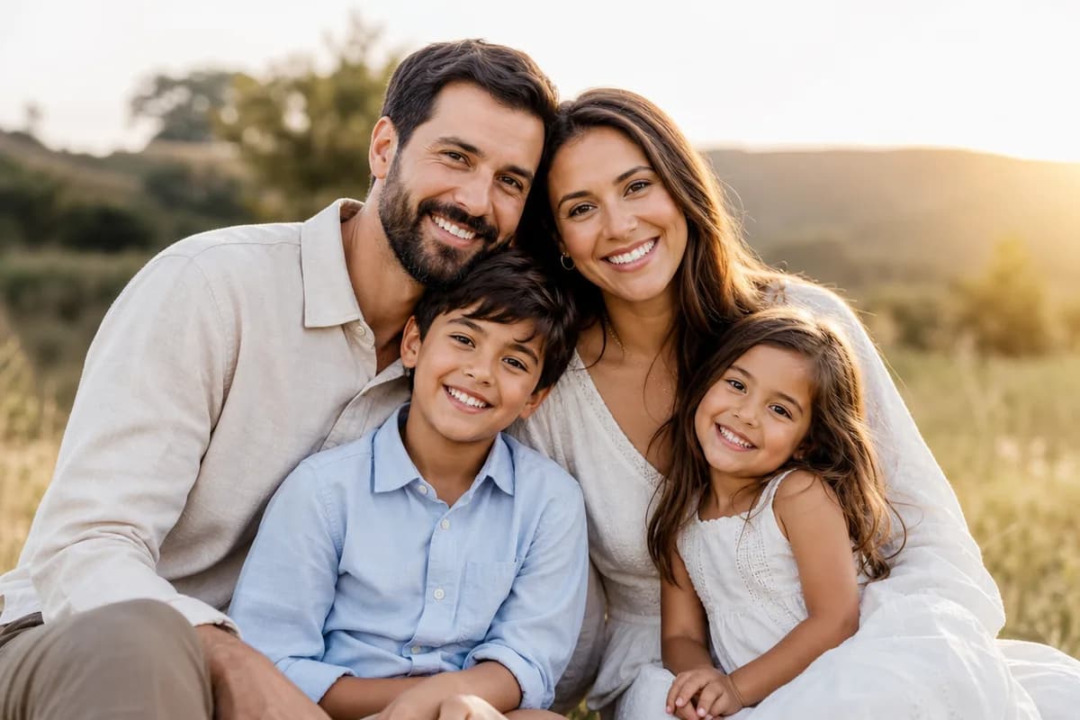 AI-familjefotogenerator