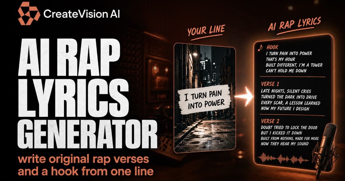 Rap Lyrics Generator