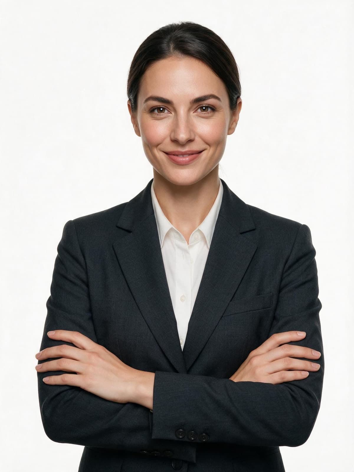 Corporate headshot generated with Seedream 5 Pro on CreateVision AI