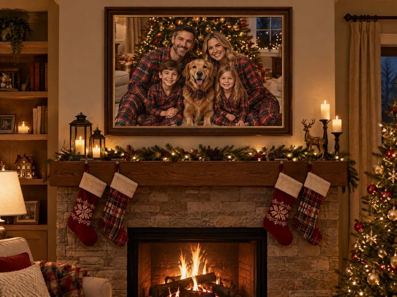 The family Christmas photo you never got around to