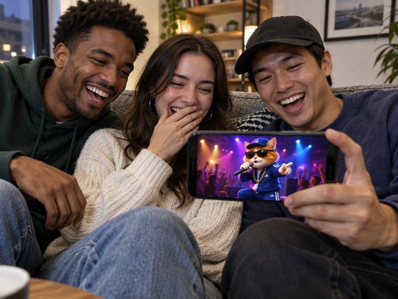 Rap videos for friends and group chats