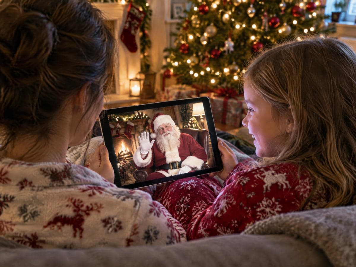 AI Santa Video