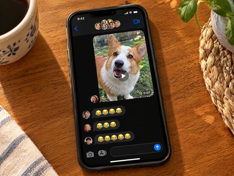 The family group chat