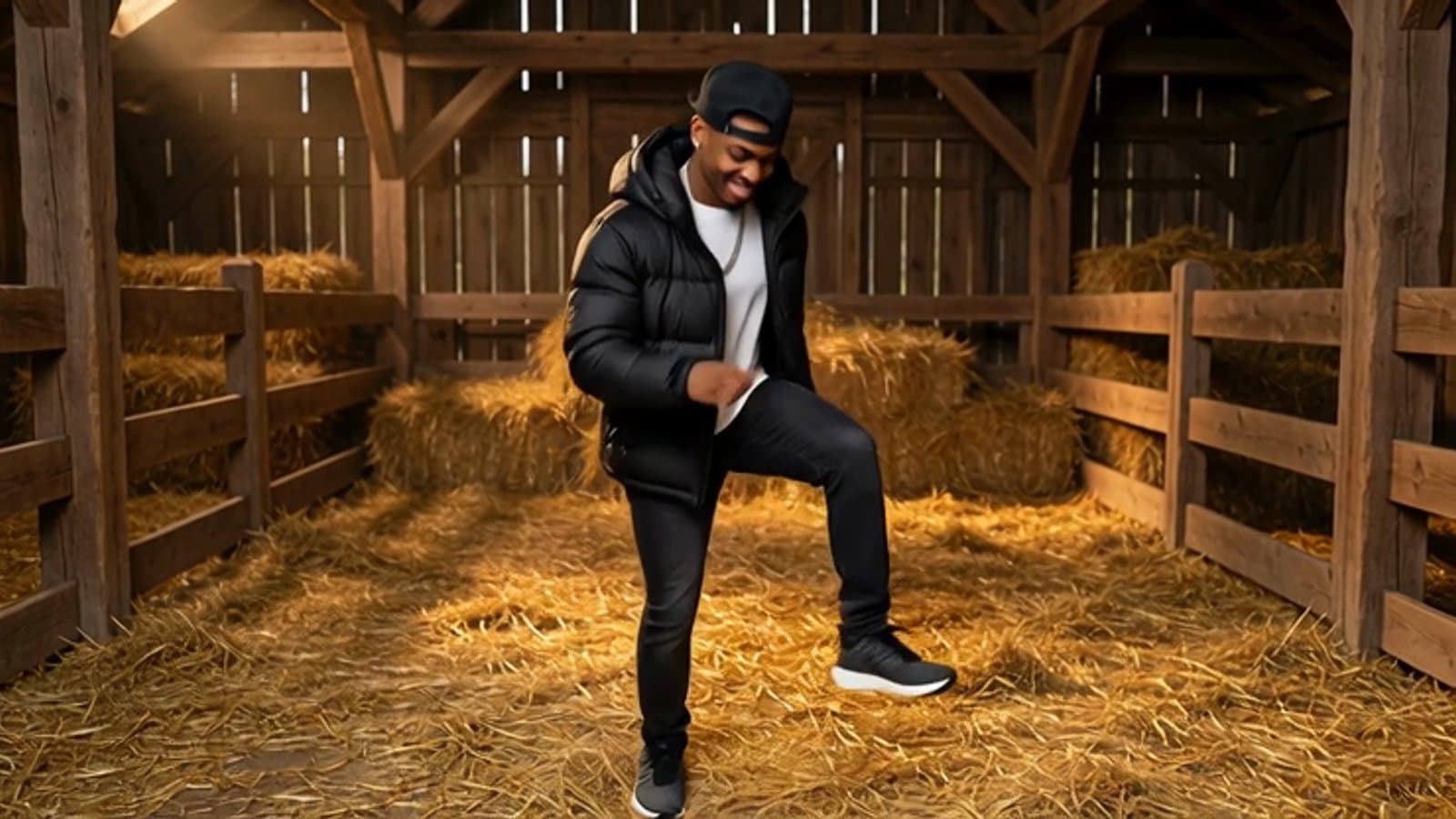 Tiptoeing in My Jordans AI Video Generator