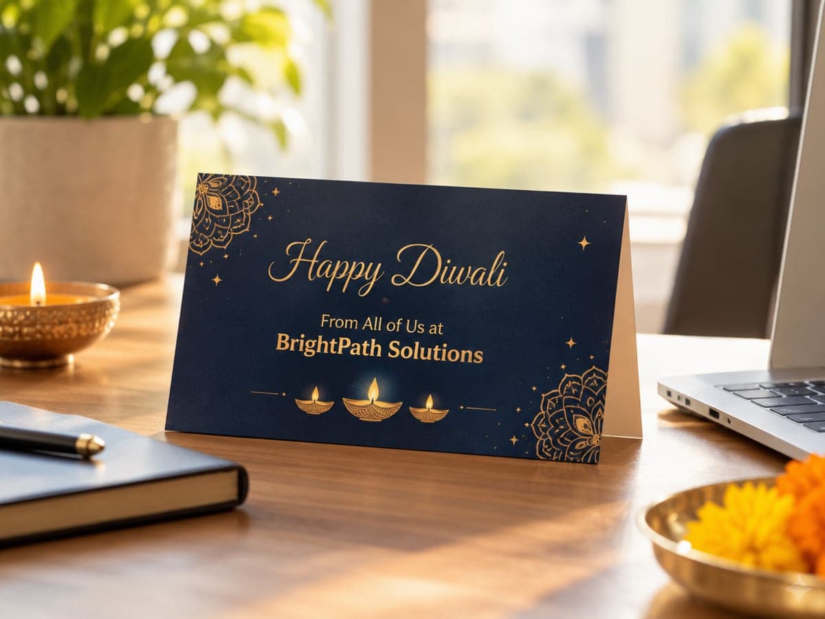 Greet Your Clients with Your Company Name