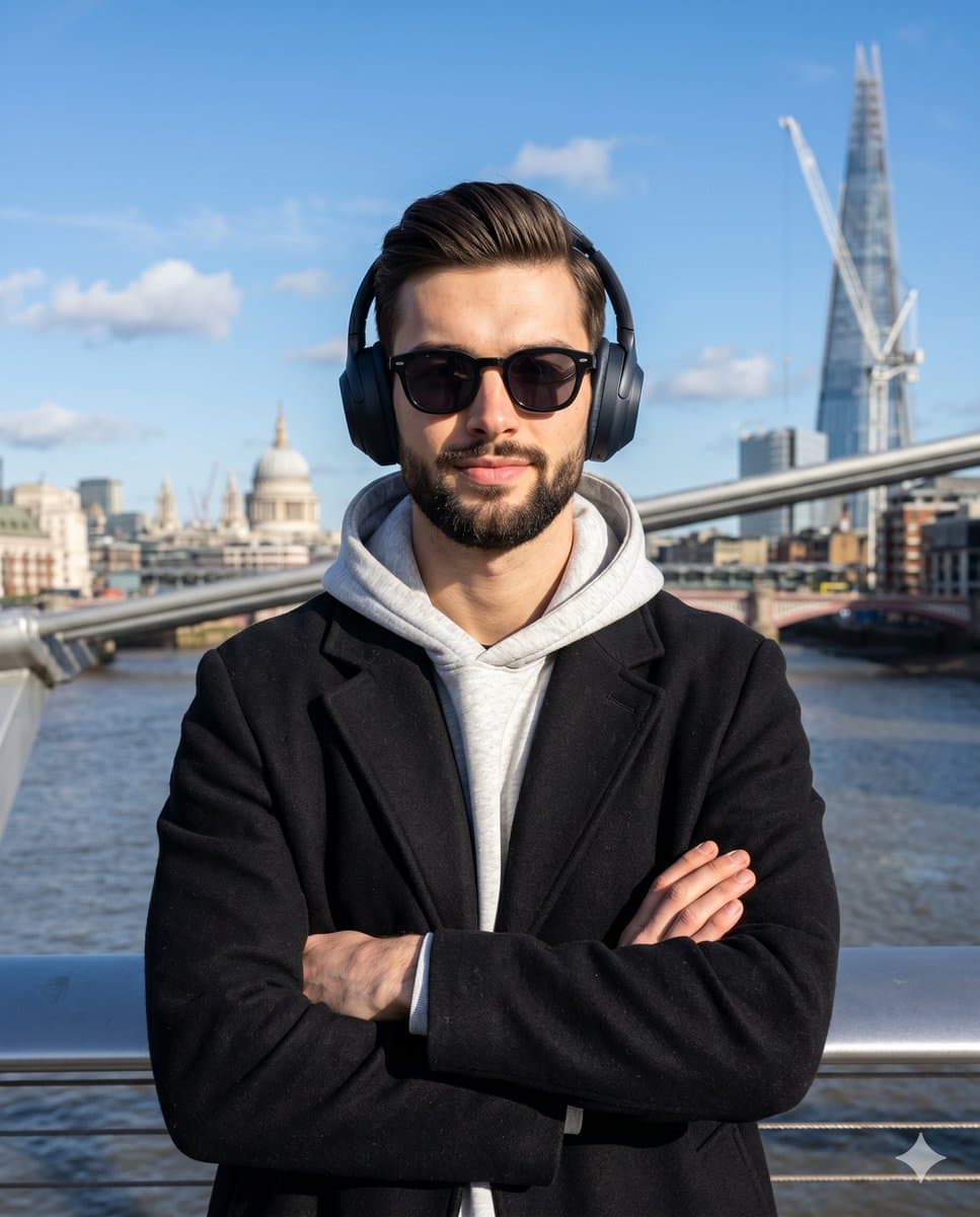 Urban Lifestyle Portrait at The River Thames