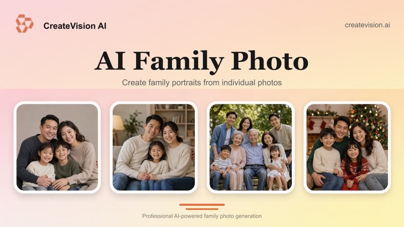 Family Photo Text AI Family Photo Generator - Create Family Portraits Online ...