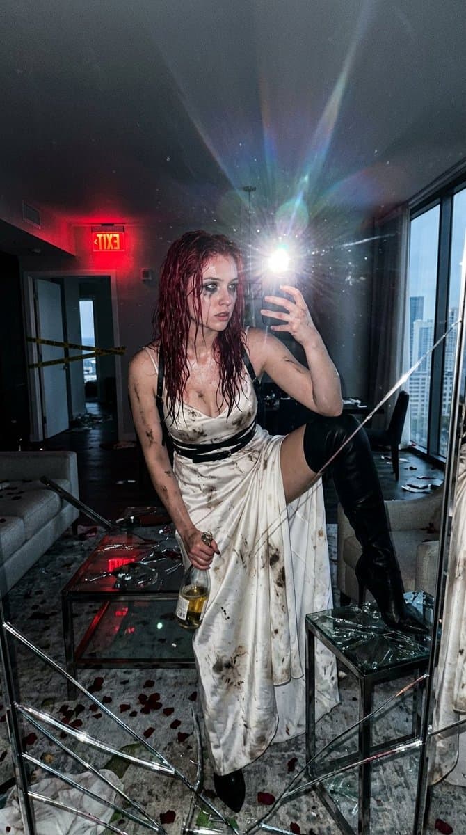 Json Prompt Image Example Hyper-Realistic Flash Selfie Crime Scene Prompt (JSON format) - AI ...