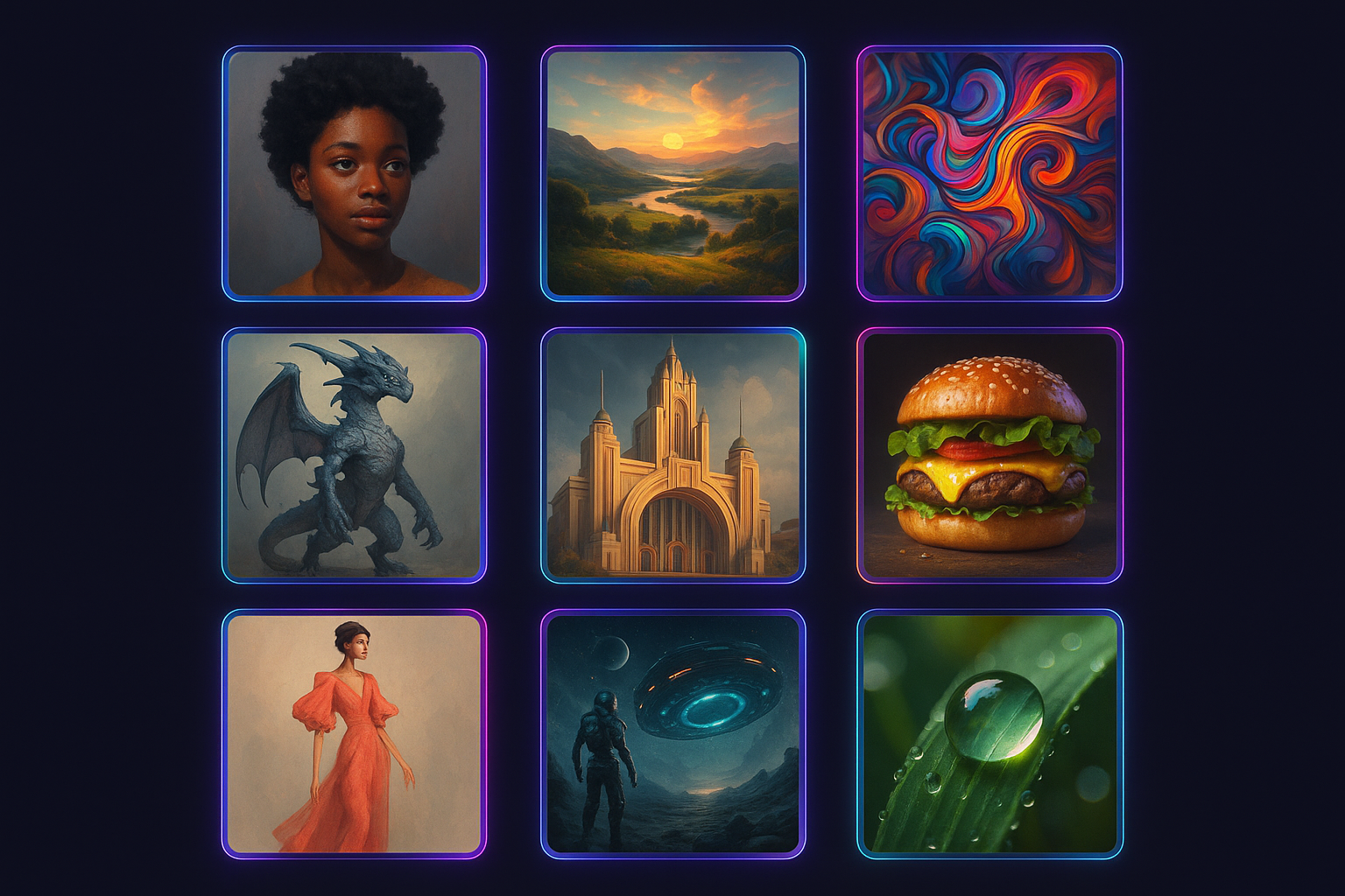 AI Generated Works Showcase
