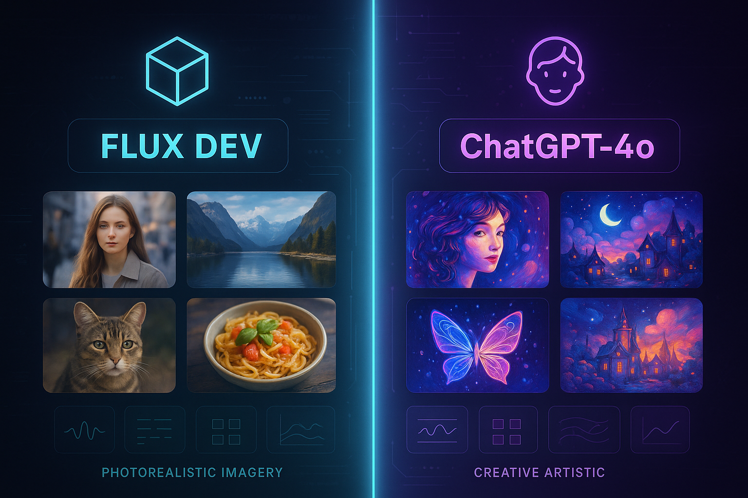 CreateVision AI Dual Model System - Flux Dev for Realism and ChatGPT-4o for Creativity